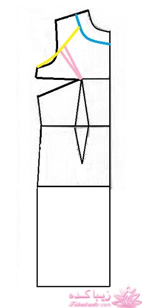 آموزش دوخت لباس مجلسی