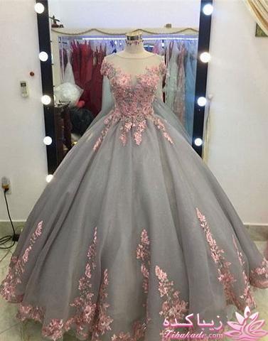  لباس پرنسسی زیبا2018