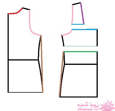 آموزش دوخت لباس مجلسی