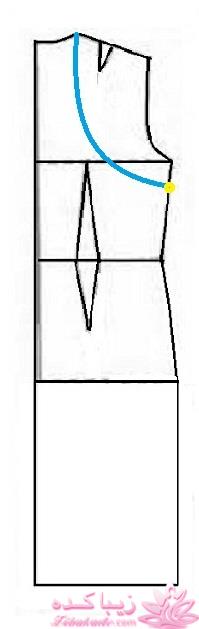 آموزش دوخت لباس مجلسی