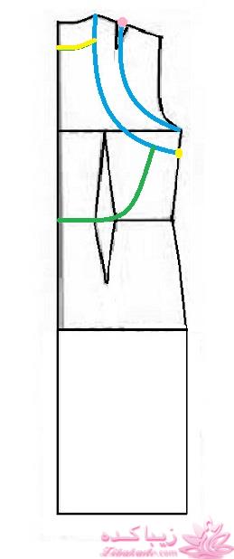 آموزش دوخت لباس مجلسی