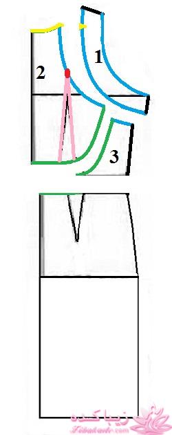 آموزش دوخت لباس مجلسی