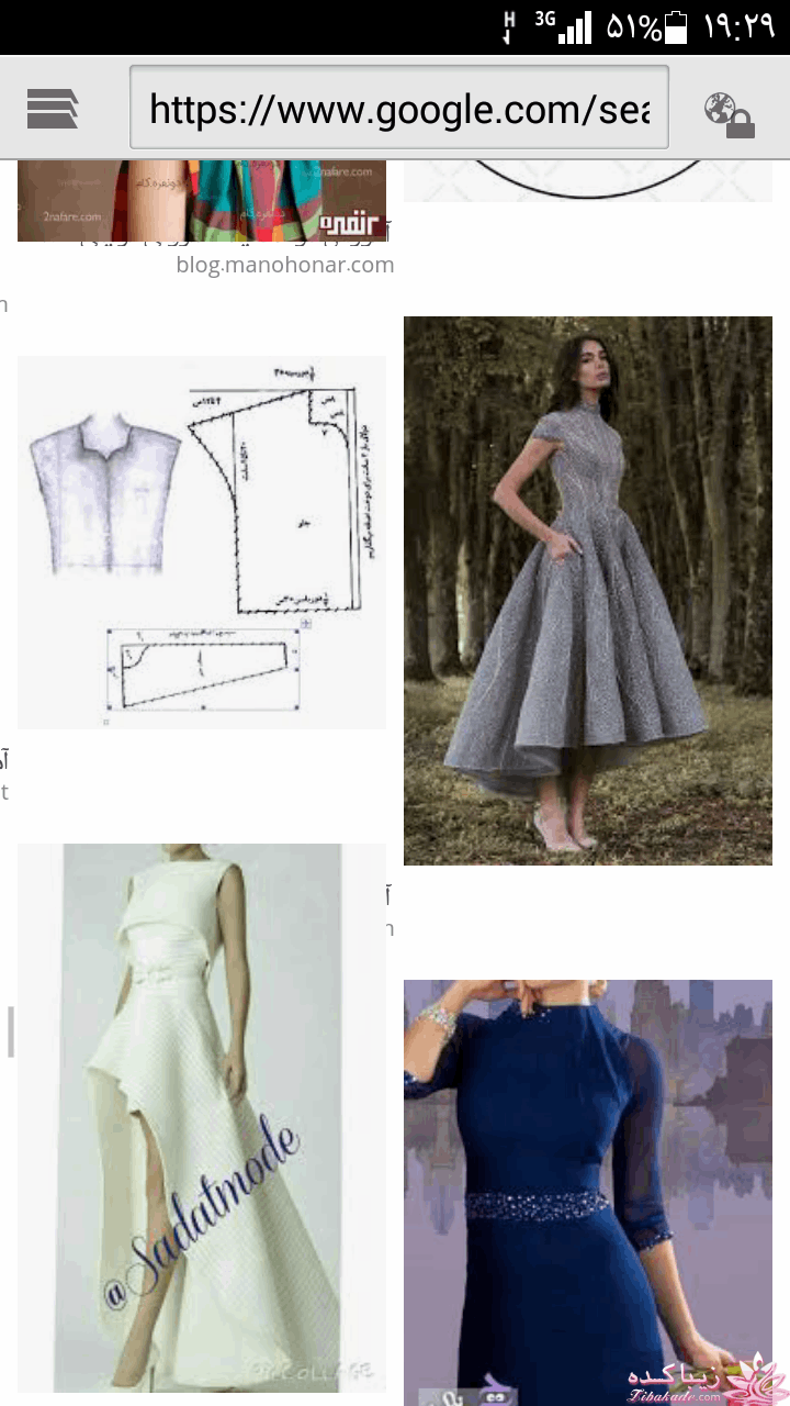 آموزش دوخت لباس مجلسی