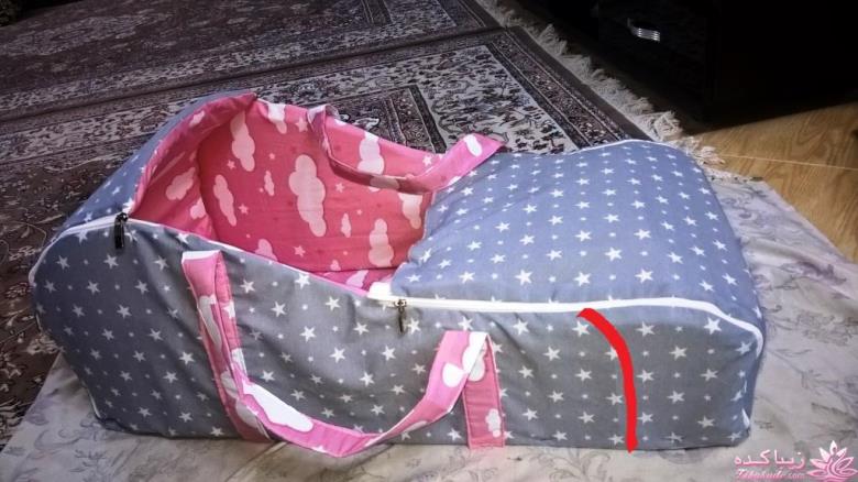 آموزش دوخت سیسمونی نوزاد