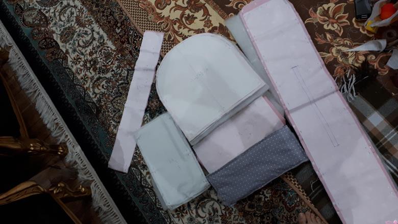 آموزش دوخت سیسمونی نوزاد