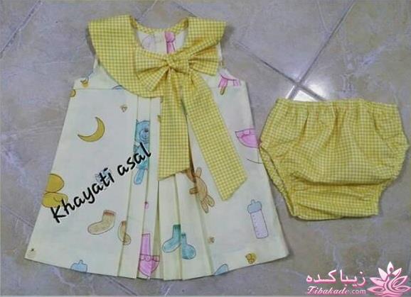 آموزش خیاطی لباس کودک