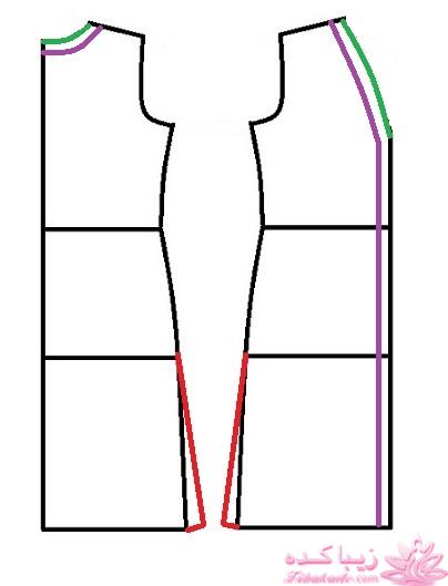 آموزش دوخت مانتو