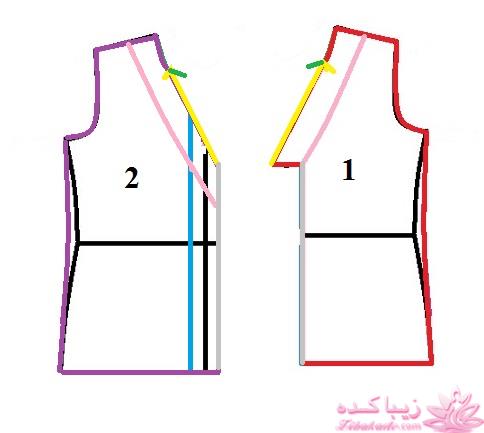 آموزش دوخت لباس مجلسی