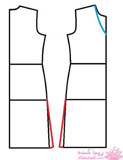 آموزش دوخت مانتو