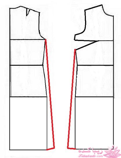 آموزش دوخت مانتو