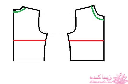 آموزش دوخت لباس مجلسی