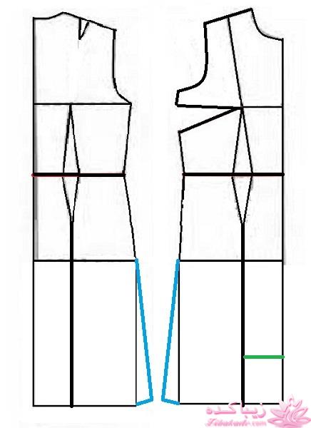 آموزش دوخت مانتو