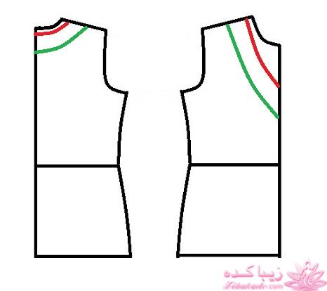 آموزش دوخت لباس مجلسی