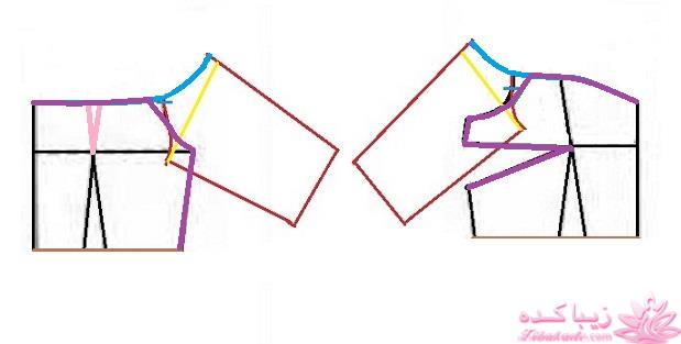 آموزش دوخت لباس مجلسی