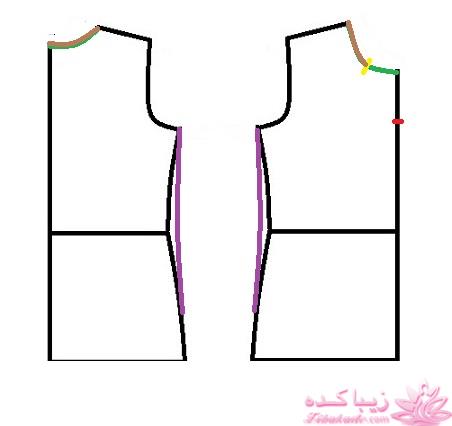 آموزش دوخت لباس مجلسی