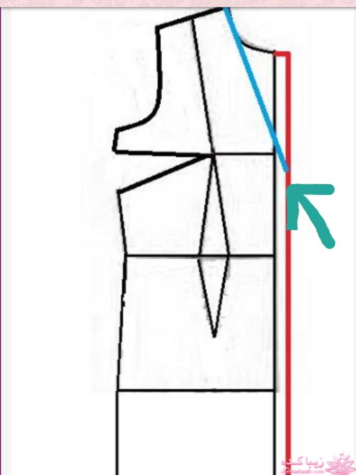 آموزش دوخت مانتو