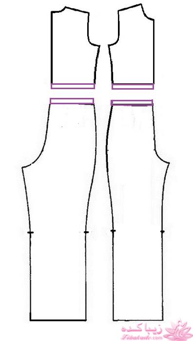آموزش دوخت لباس مجلسی