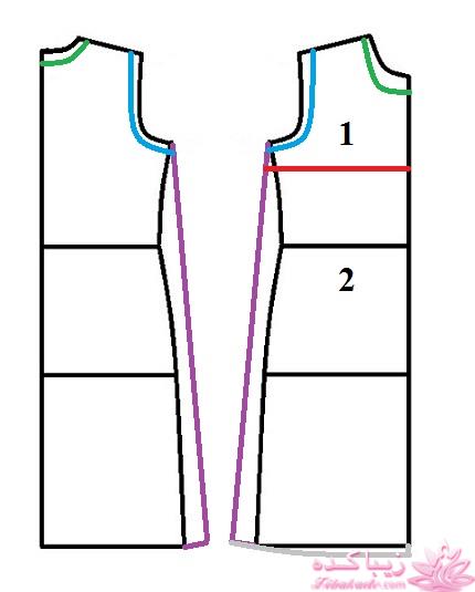 آموزش خیاطی لباس کودک