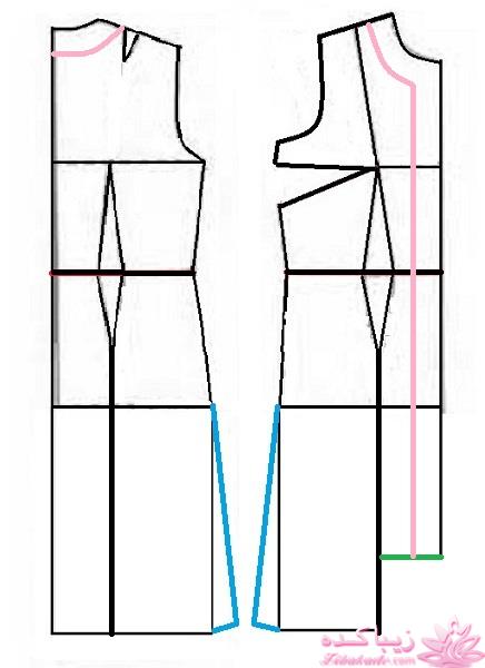 آموزش دوخت مانتو