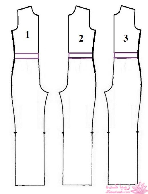 آموزش دوخت لباس مجلسی