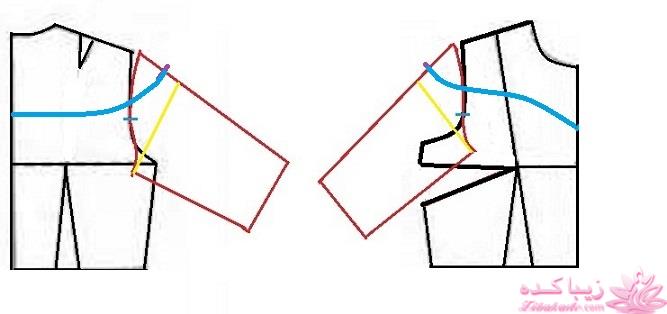 آموزش دوخت لباس مجلسی