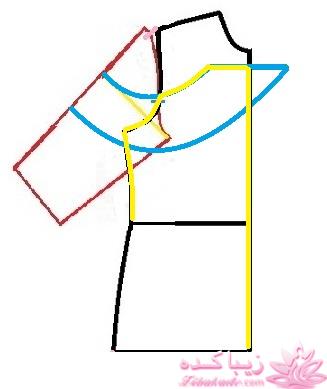 آموزش دوخت لباس مجلسی