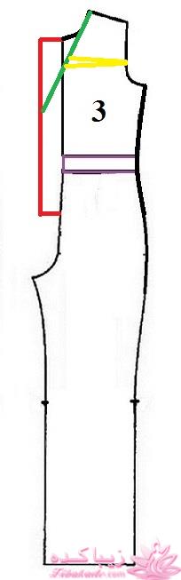 آموزش دوخت لباس مجلسی