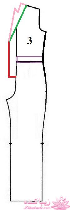 آموزش دوخت لباس مجلسی