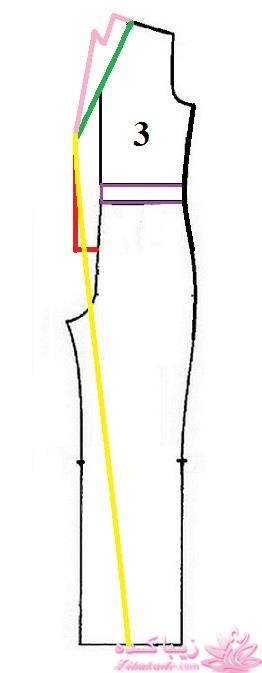 آموزش دوخت لباس مجلسی