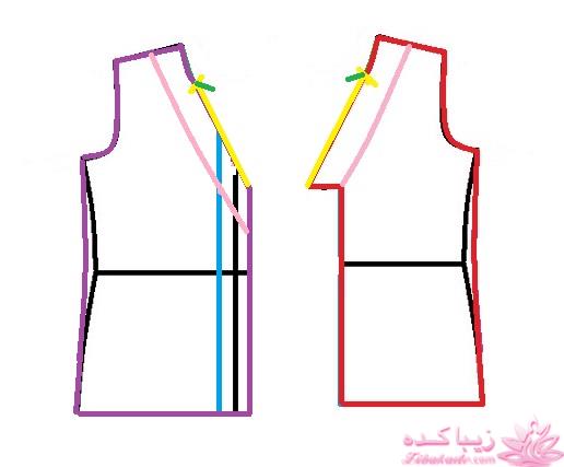 آموزش دوخت لباس مجلسی