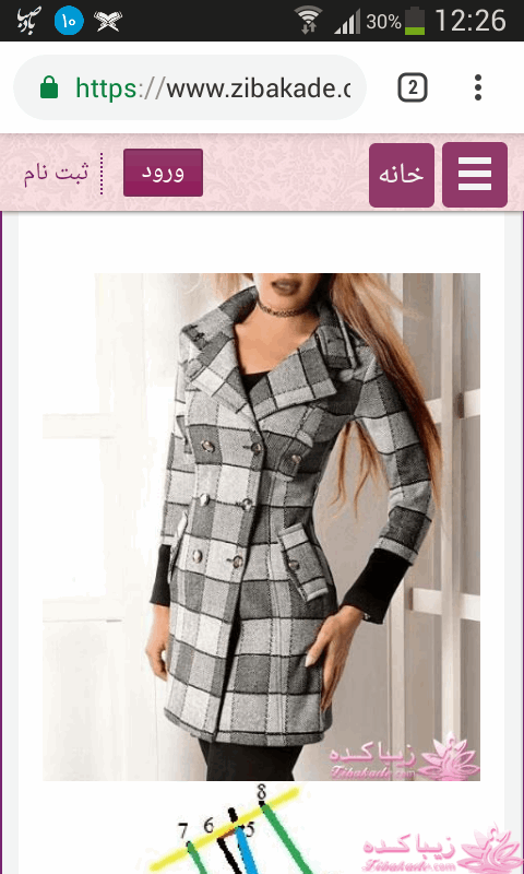 آموزش دوخت مانتو