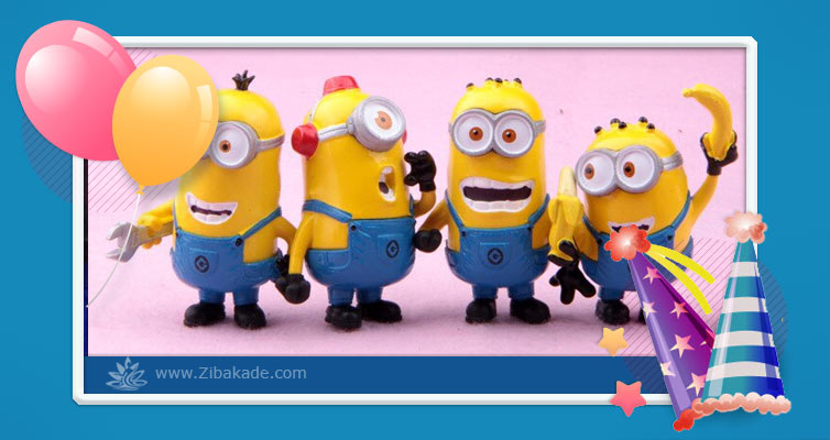 تم تولد پسرانه - تم تولد تم تولد مینیون ها