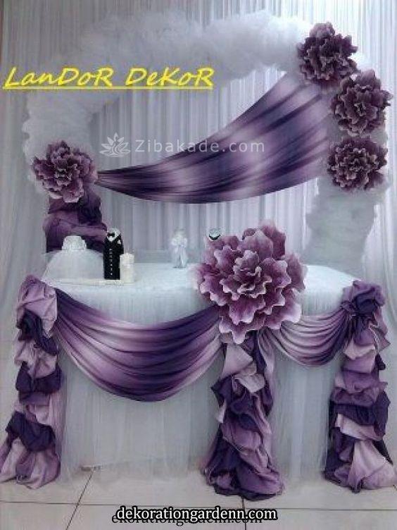 تزیین جایگاه عروس و داماد | تزیینات جشن نامزدی در خانه 