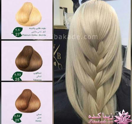 رنگ مو، آموزش ترکیب رنگ مو
