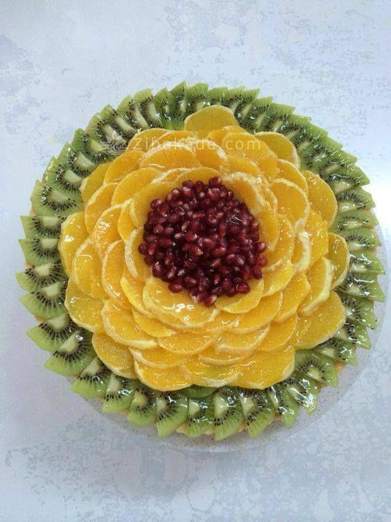 خلاقیت در تزیین غذا