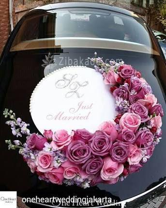 اتاق عقدهای زیبا / دسته گل عروس / ماشین عروس