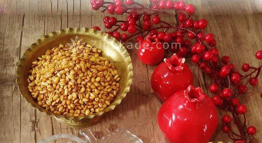 درست کردن تنقلات شب یلدا