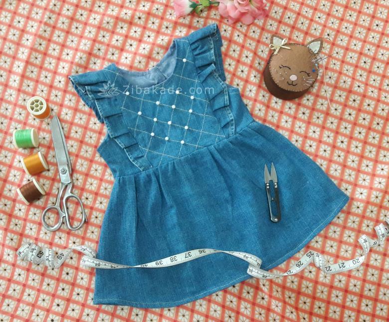 آموزش خیاطی لباس کودک