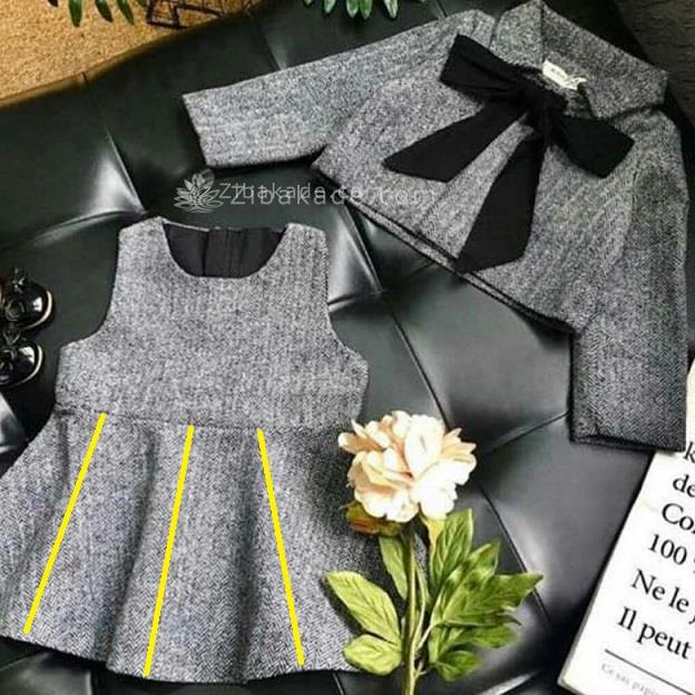 آموزش خیاطی لباس کودک