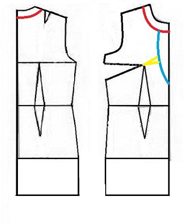آموزش دوخت لباس مجلسی