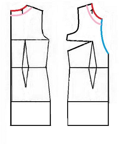 آموزش دوخت لباس مجلسی