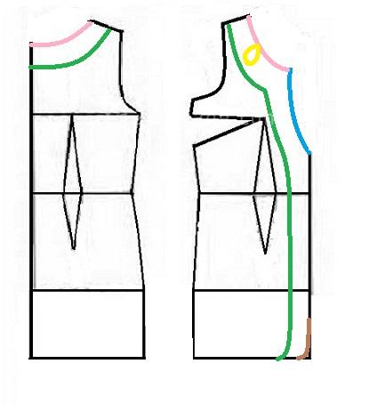 آموزش دوخت لباس مجلسی