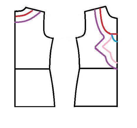 آموزش دوخت لباس مجلسی