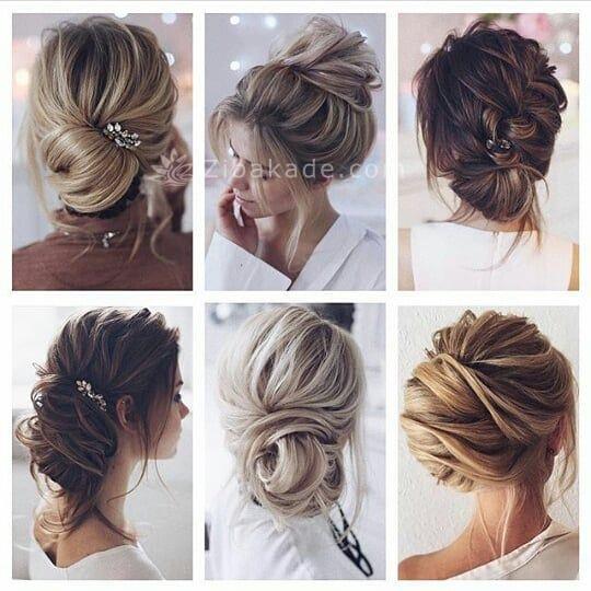 مدل های زیبای مو (ر نگ و شینیون)