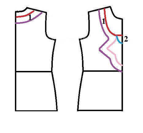 آموزش دوخت لباس مجلسی