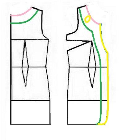 آموزش دوخت لباس مجلسی