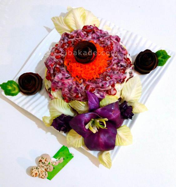 انواع سالاد(هر روز با یک سالاد)