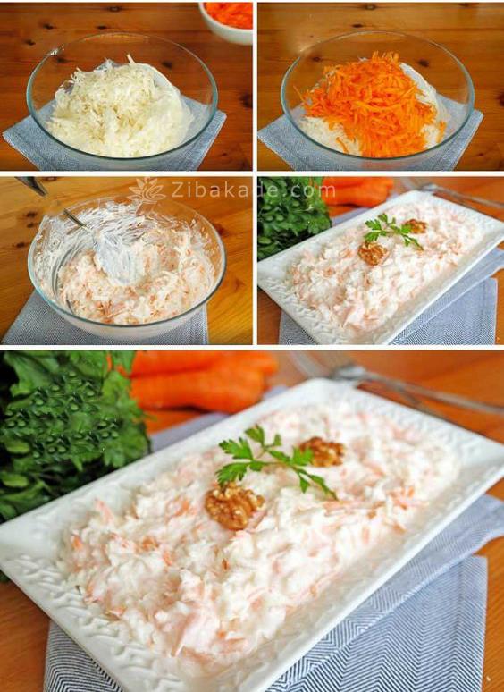 انواع سالاد(هر روز با یک سالاد)