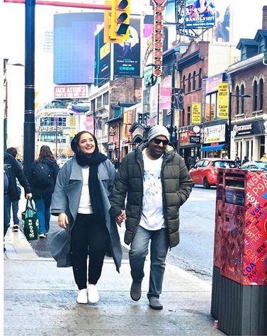 عکس بازیگران و همسر