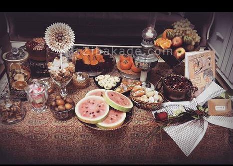 تزیینات شب یلدا